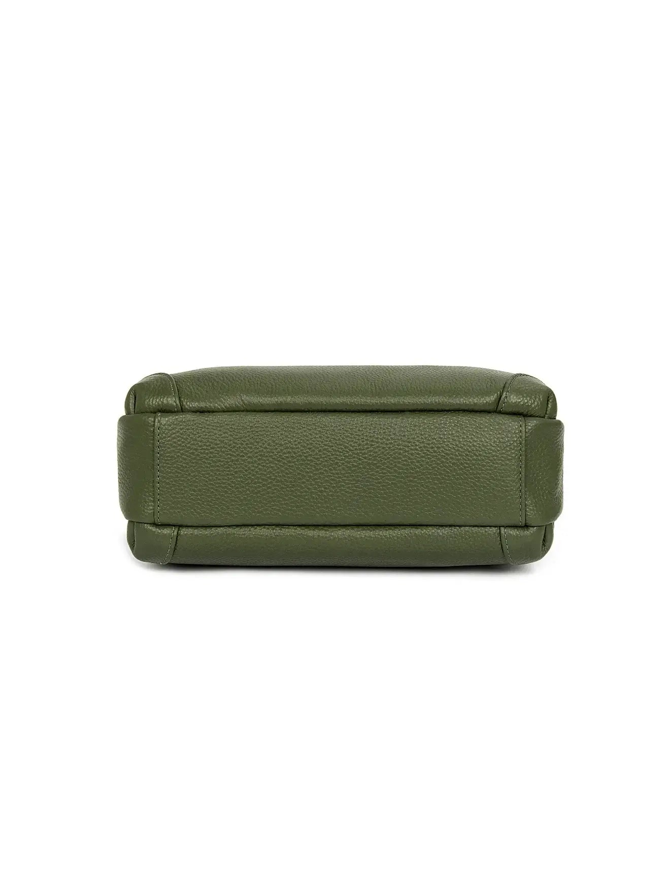 Faith Leather Cross Body Bag-Olive SERENADE LEATHER