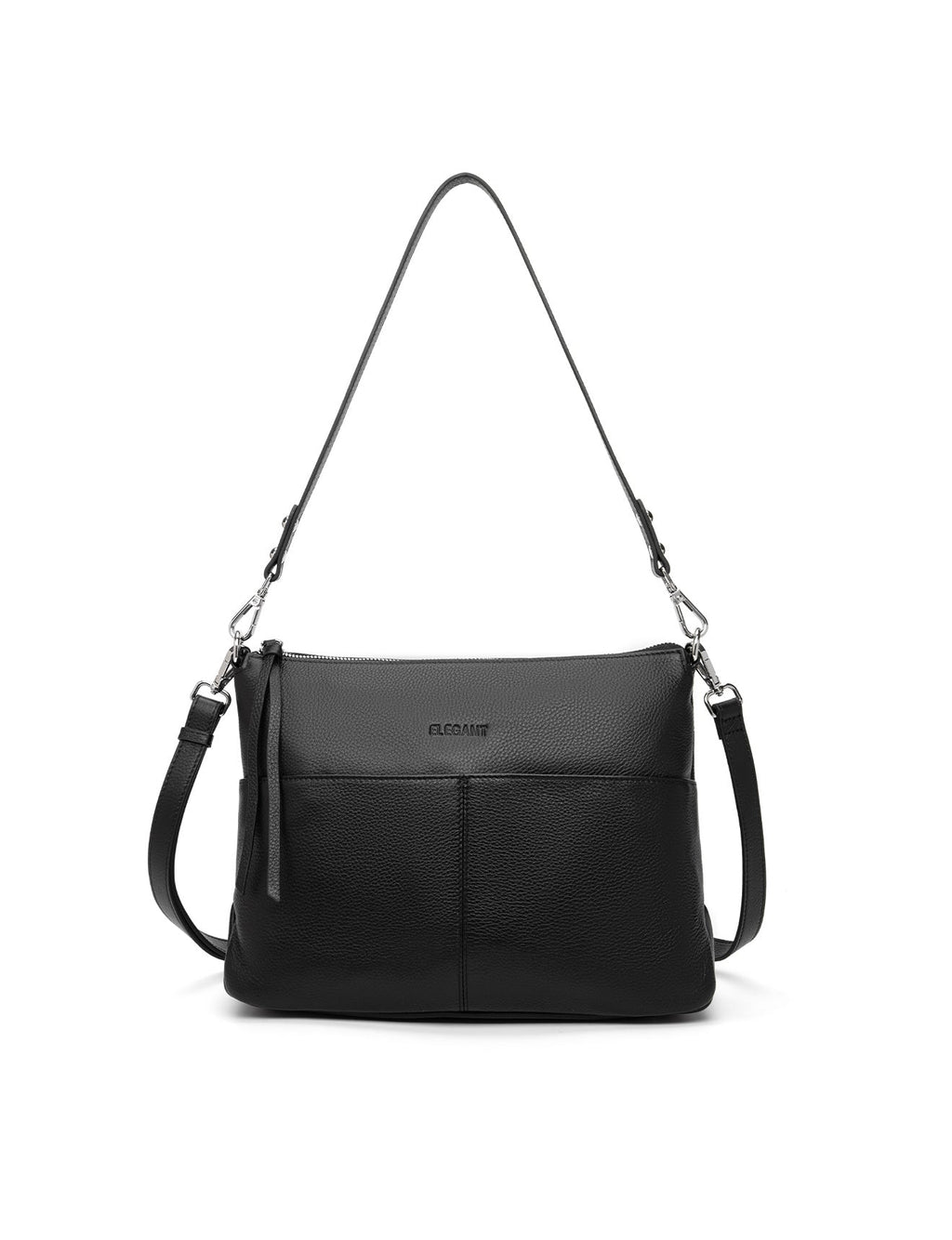 ALANNA LEATHER HOBO BAG