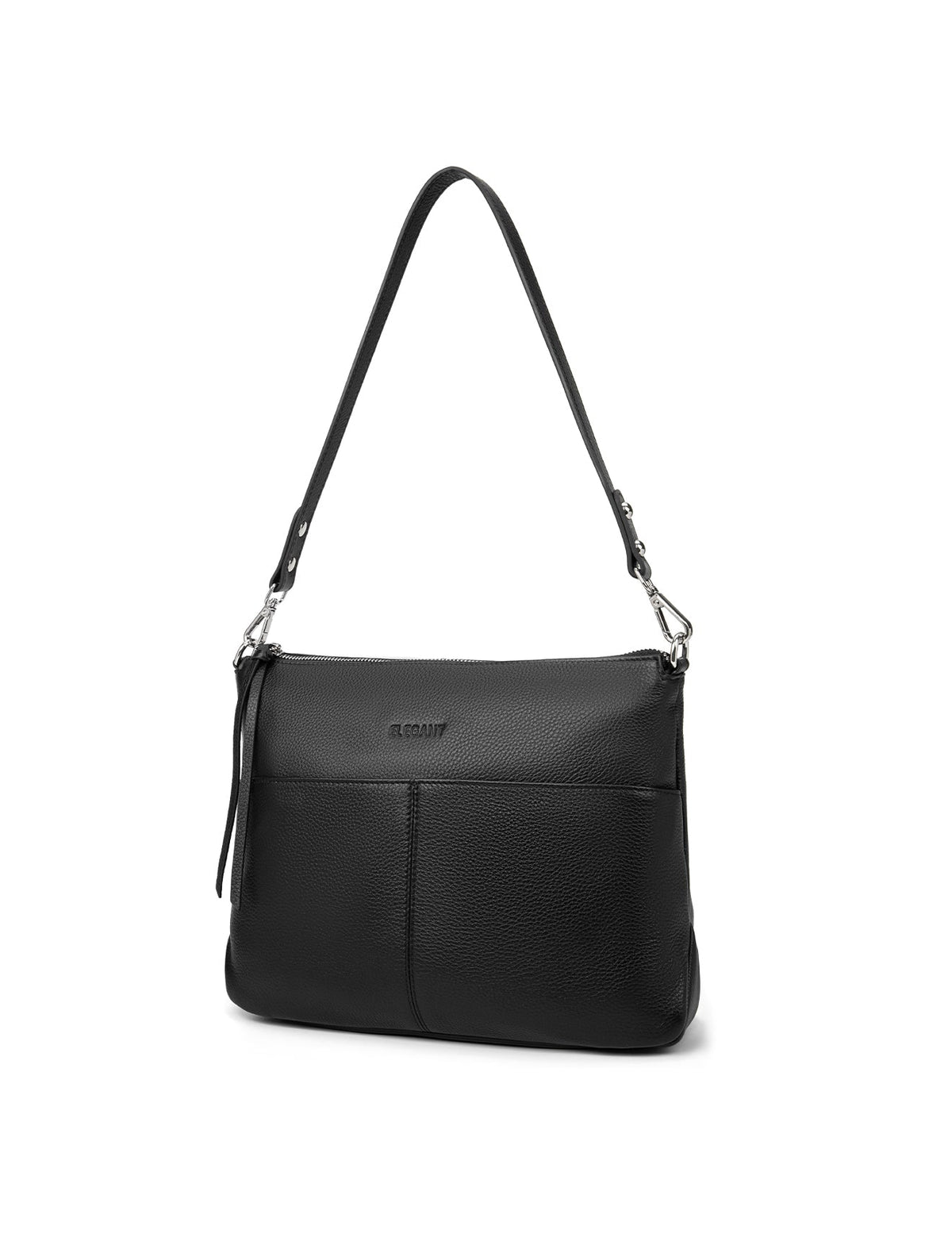 ALANNA LEATHER HOBO BAG