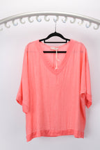 Barika V neck top