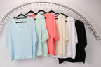 Barika V neck top