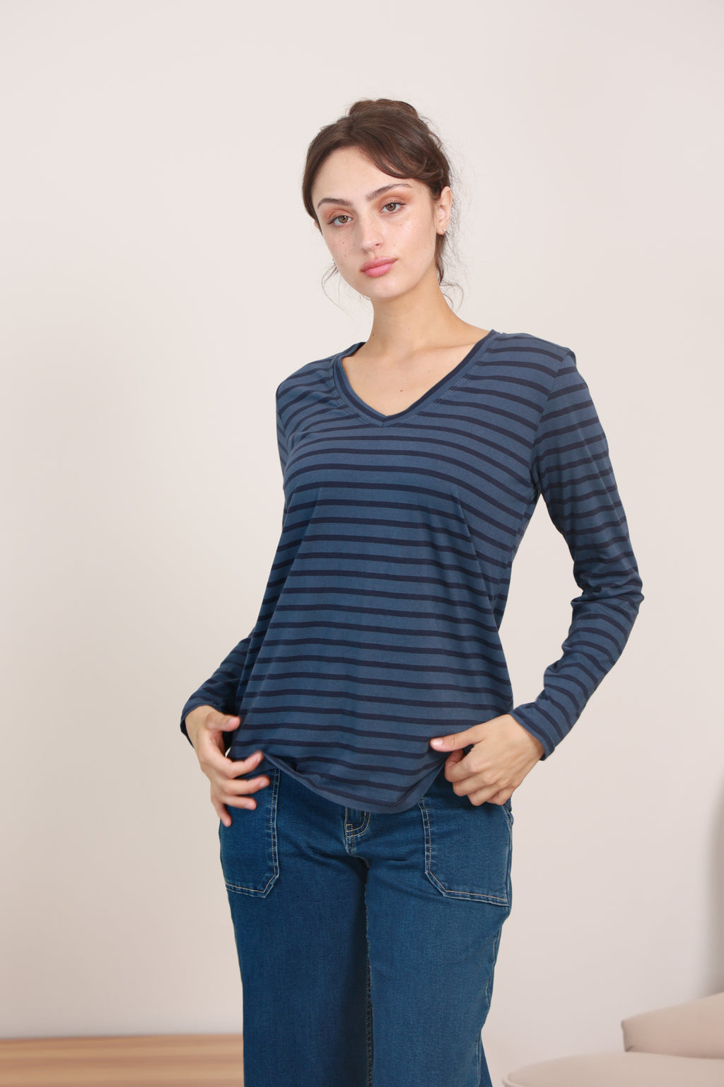 Kara Cotton Top Rosa JoJo