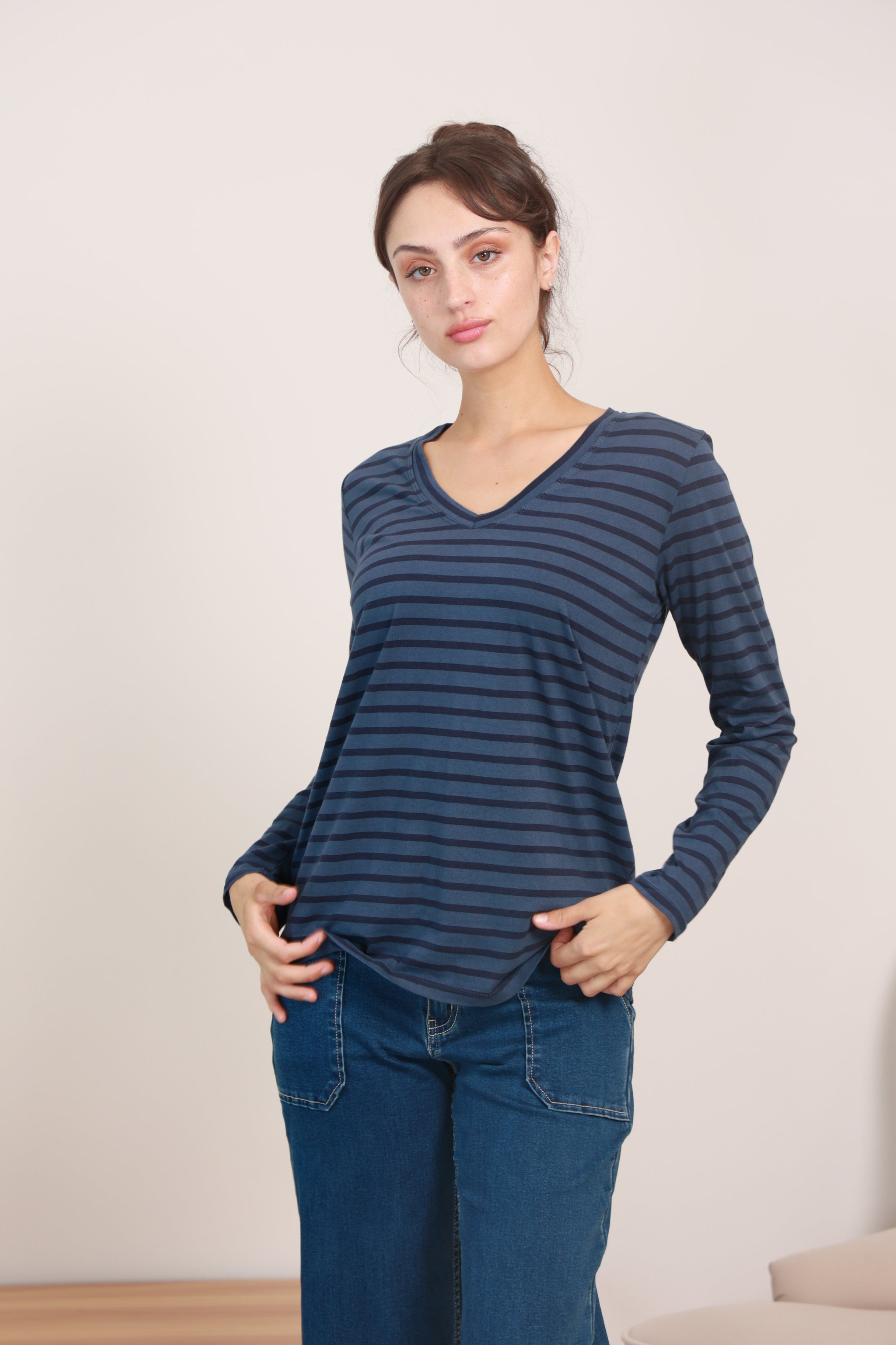 Kara Cotton Top Rosa JoJo