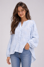 WL  Applique Cotton Top