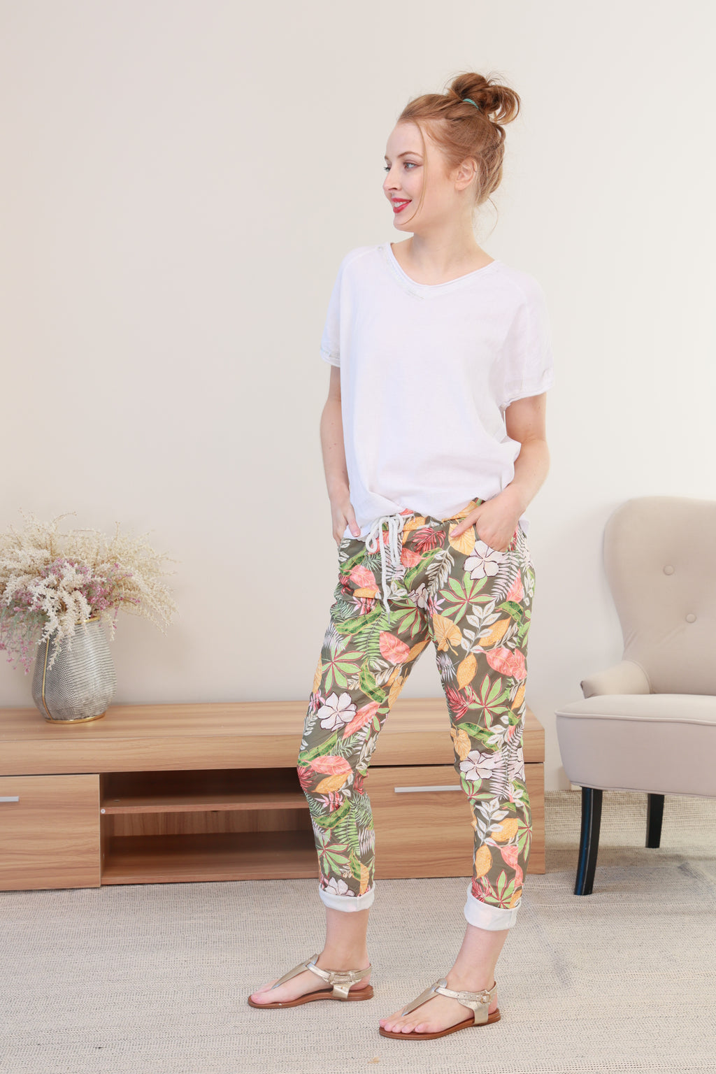 Roya Crinkle Pants