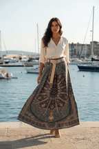 Karenza Long Skirt Rosa JoJo
