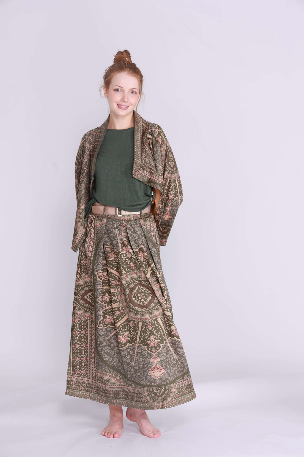 Karenza Long Skirt Rosa JoJo