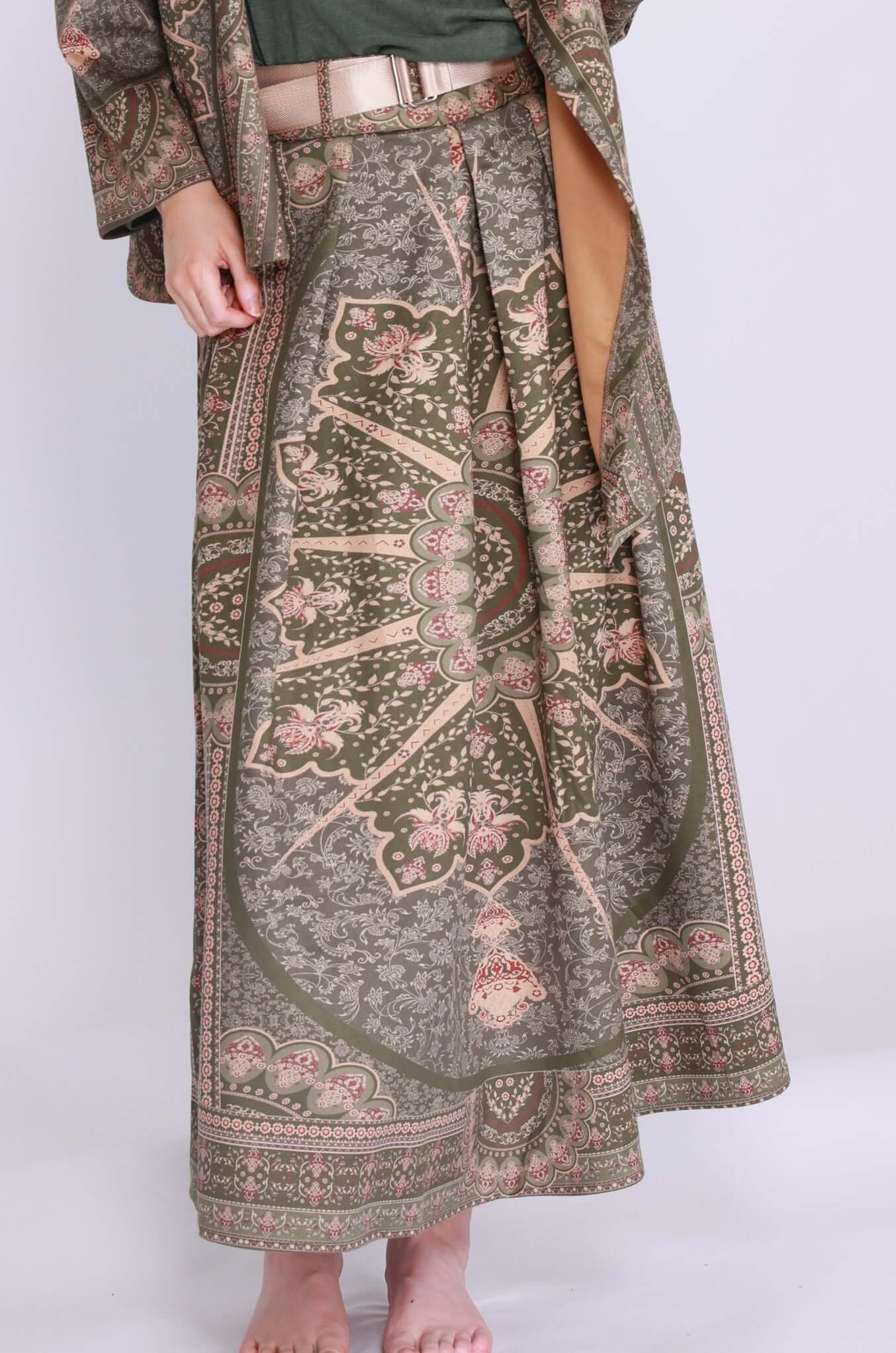 Karenza Long Skirt Rosa JoJo