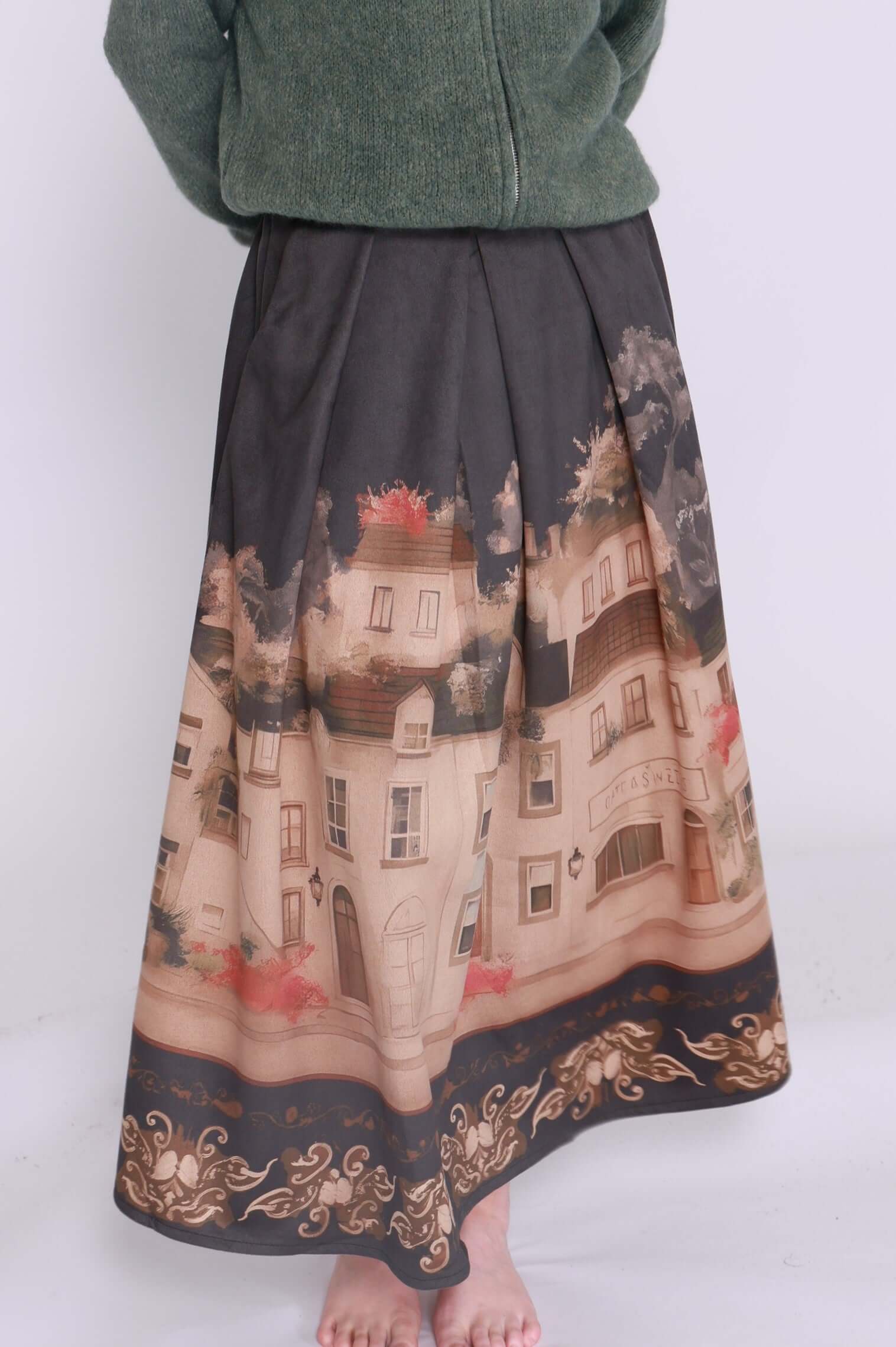 Baroque Skirt Wednesday Lulu