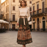 Baroque Skirt Townhouses Wednesday Lulu