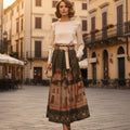 Baroque Skirt Townhouses Wednesday Lulu