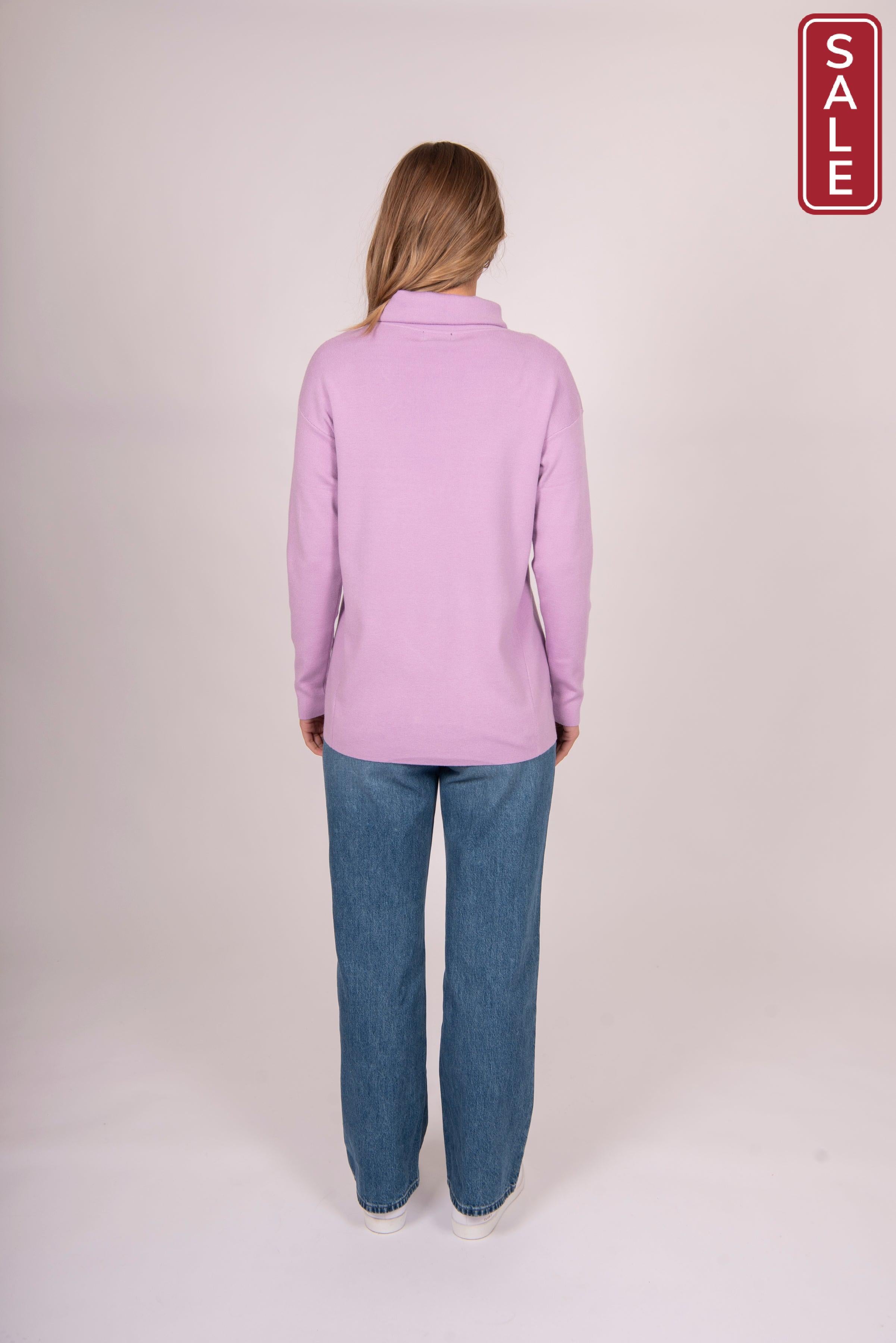 Bella Rollneck Lilac