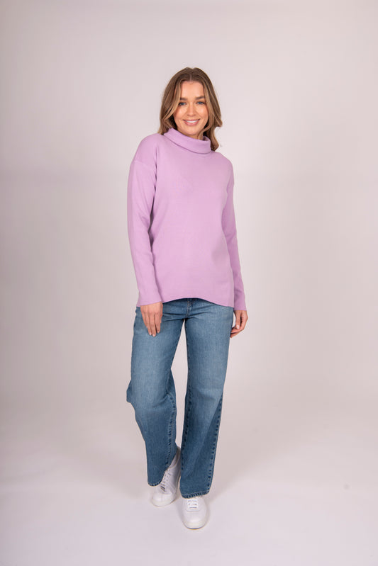 Bella Rollneck Lilac