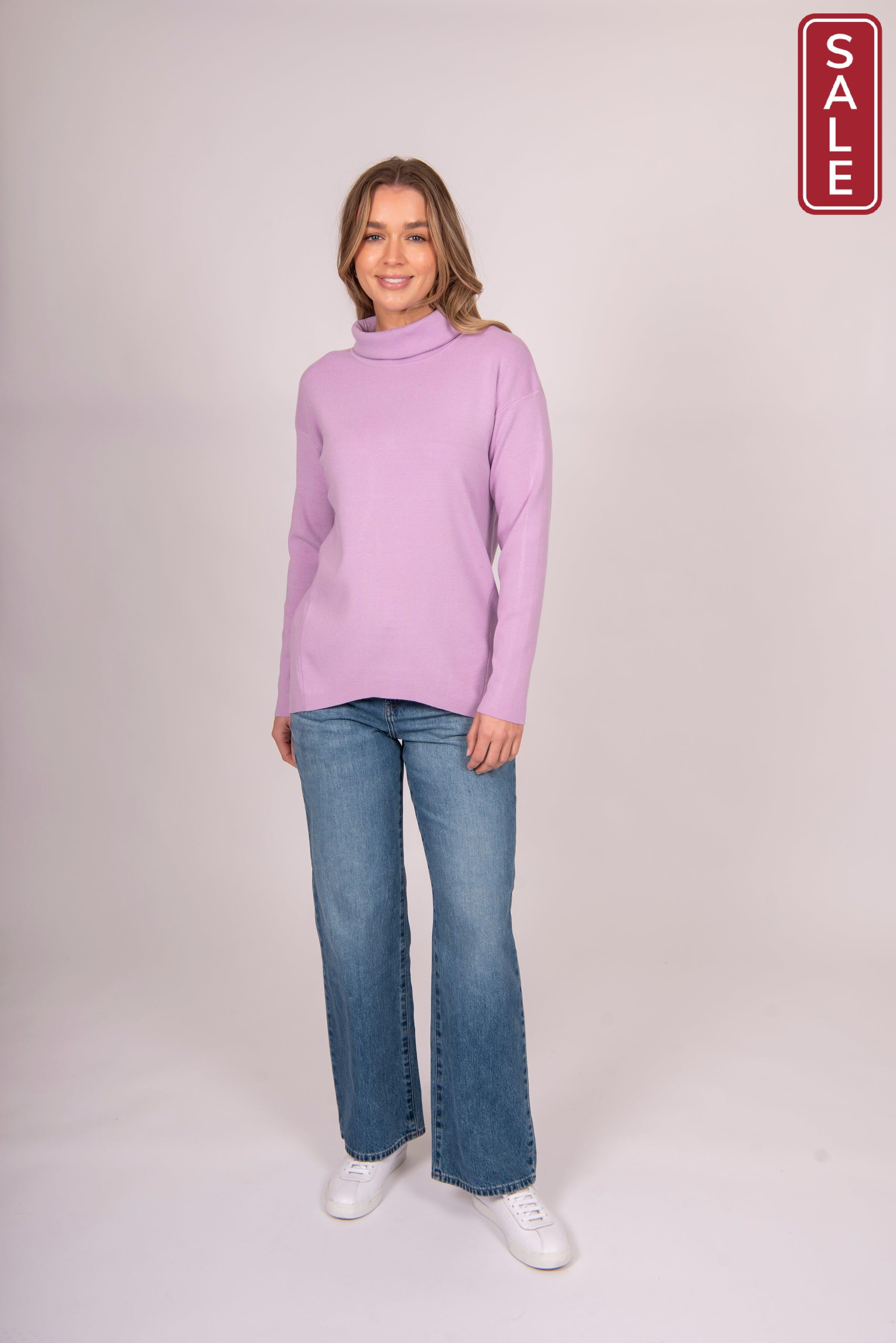 Bella Rollneck Lilac