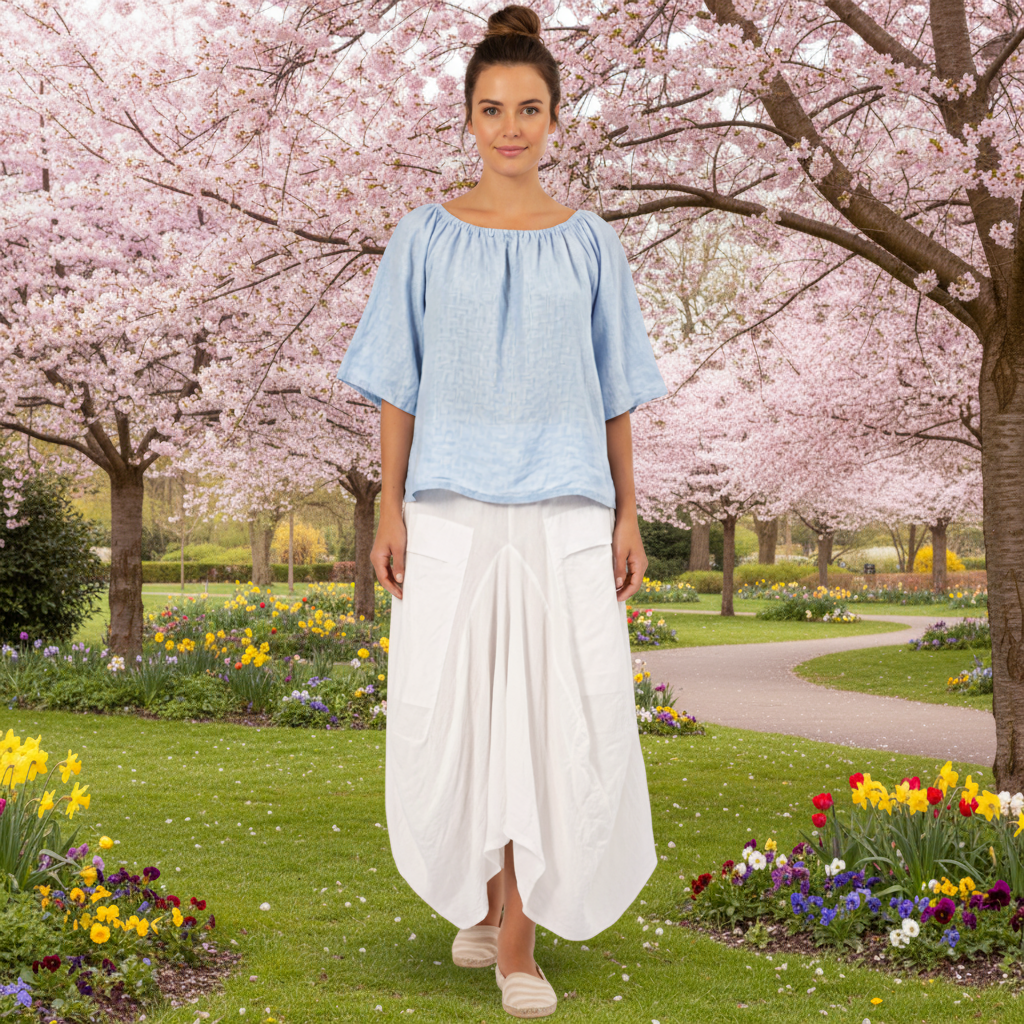 Nomad Linen Skirt