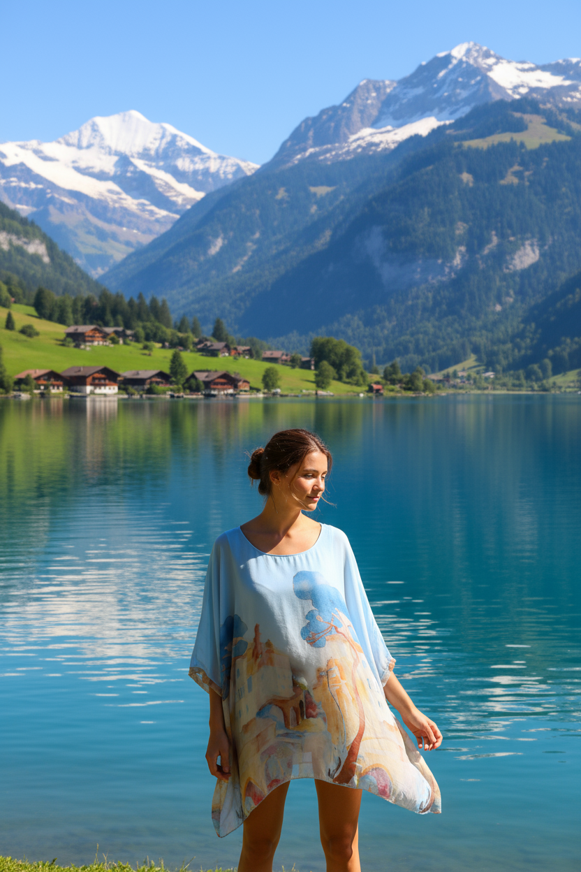 Palak Silk Top