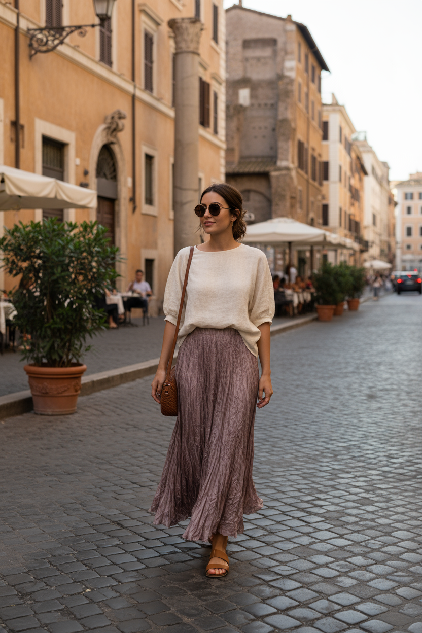WL Crinkle Skirt