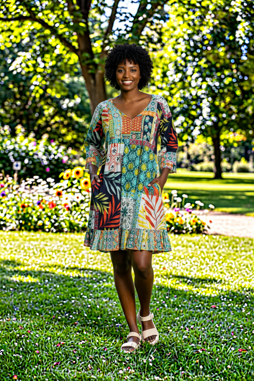 Alina Dress Lagoon