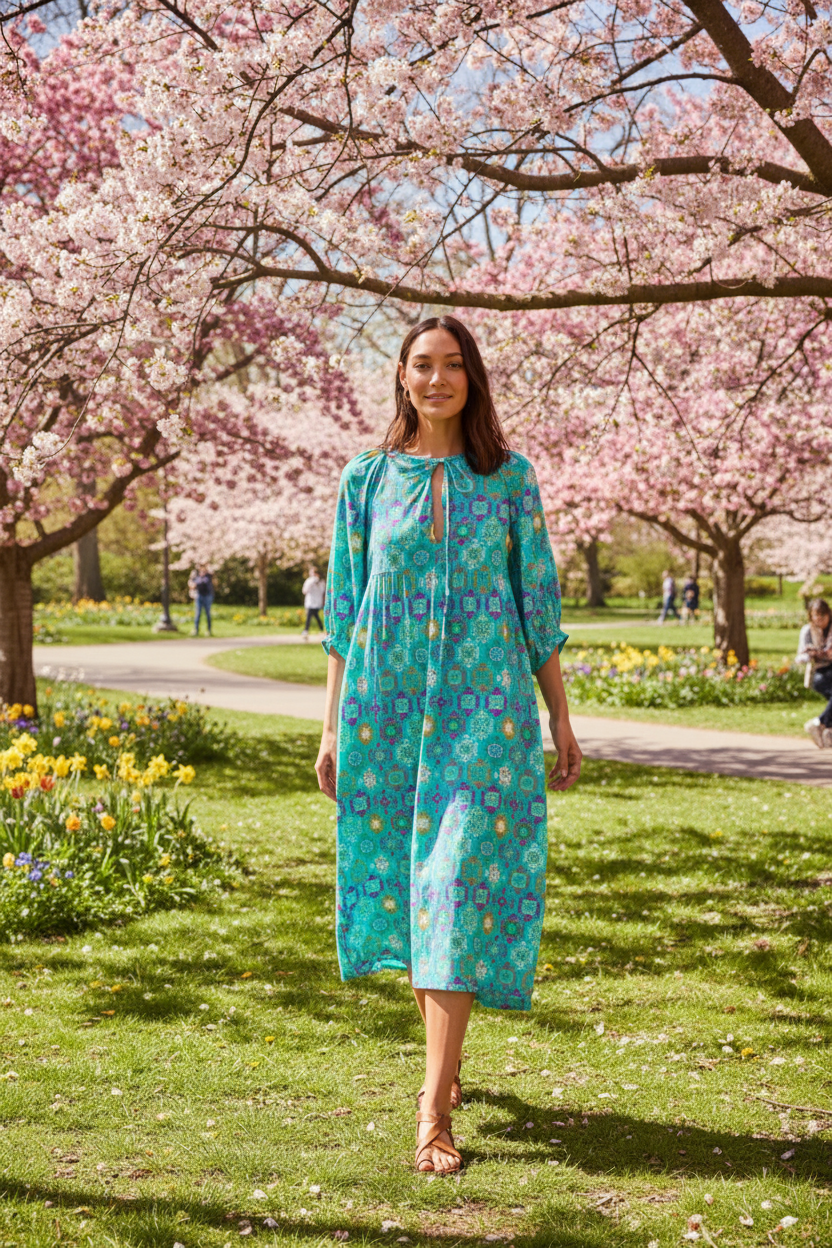 HQ Farida Midi Dress