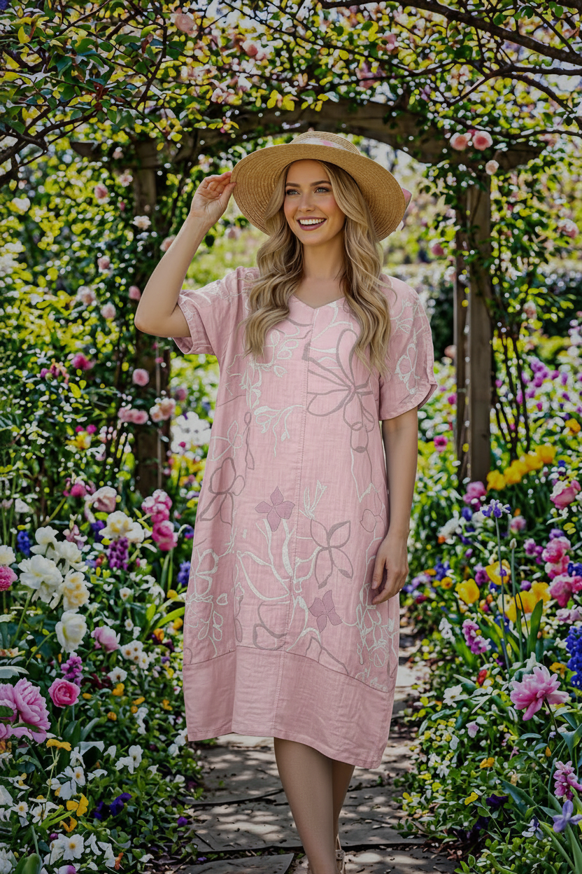 Isha Linen Dress