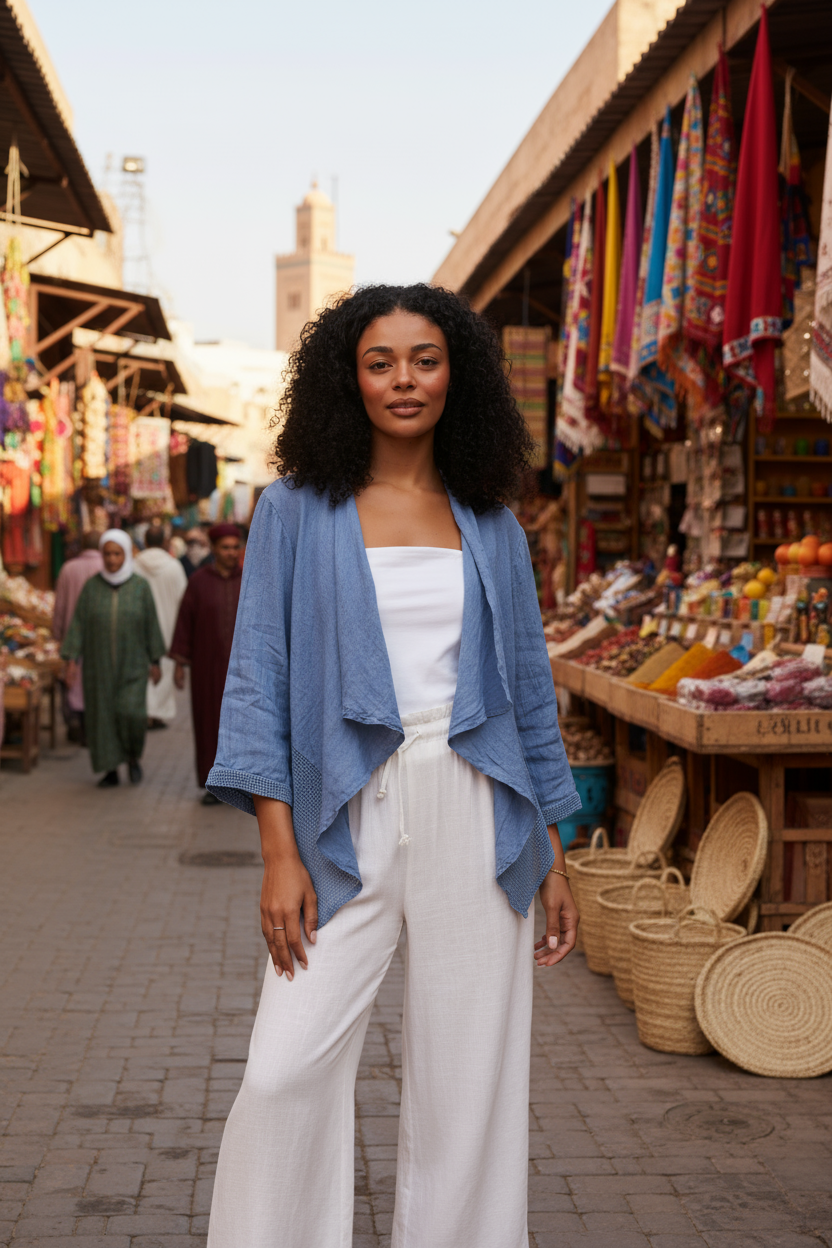 Ziggy Linen Cardigan