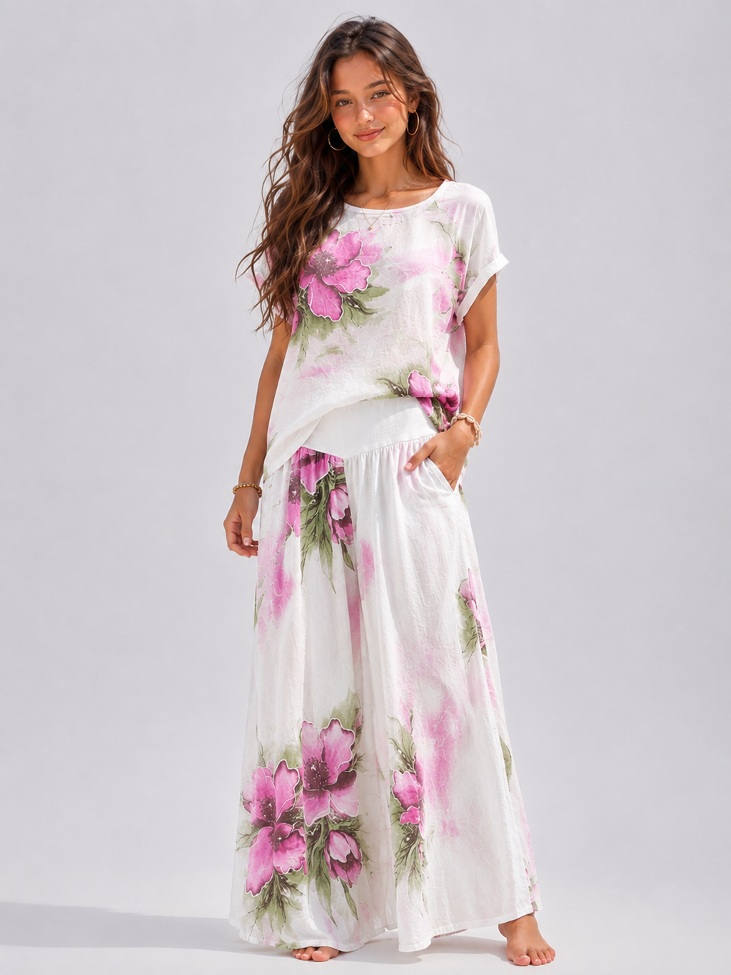 Blown Away Celeste Pants