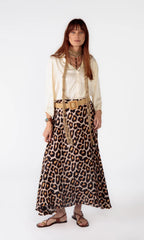 Lonolozi Leopard skirt