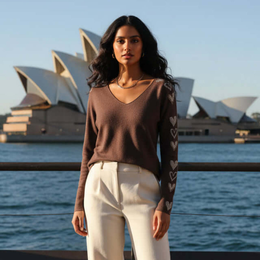 RJ Love heart top Rosa JoJo
