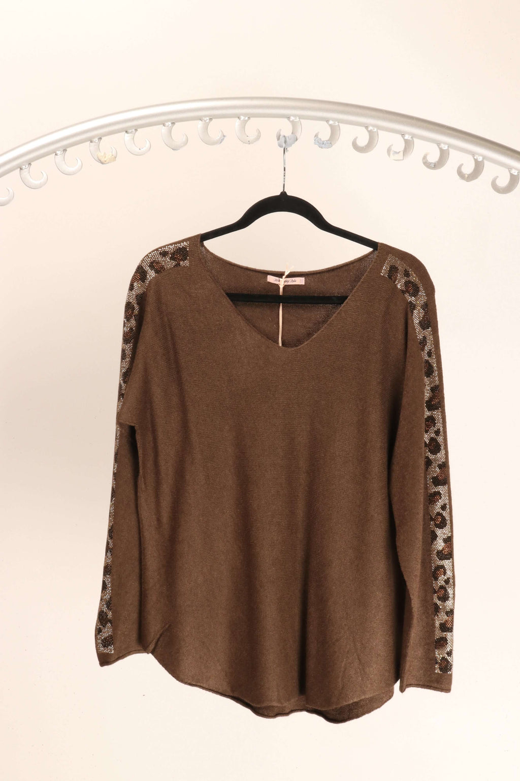 Mila V neck Jumper Wednesday Lulu