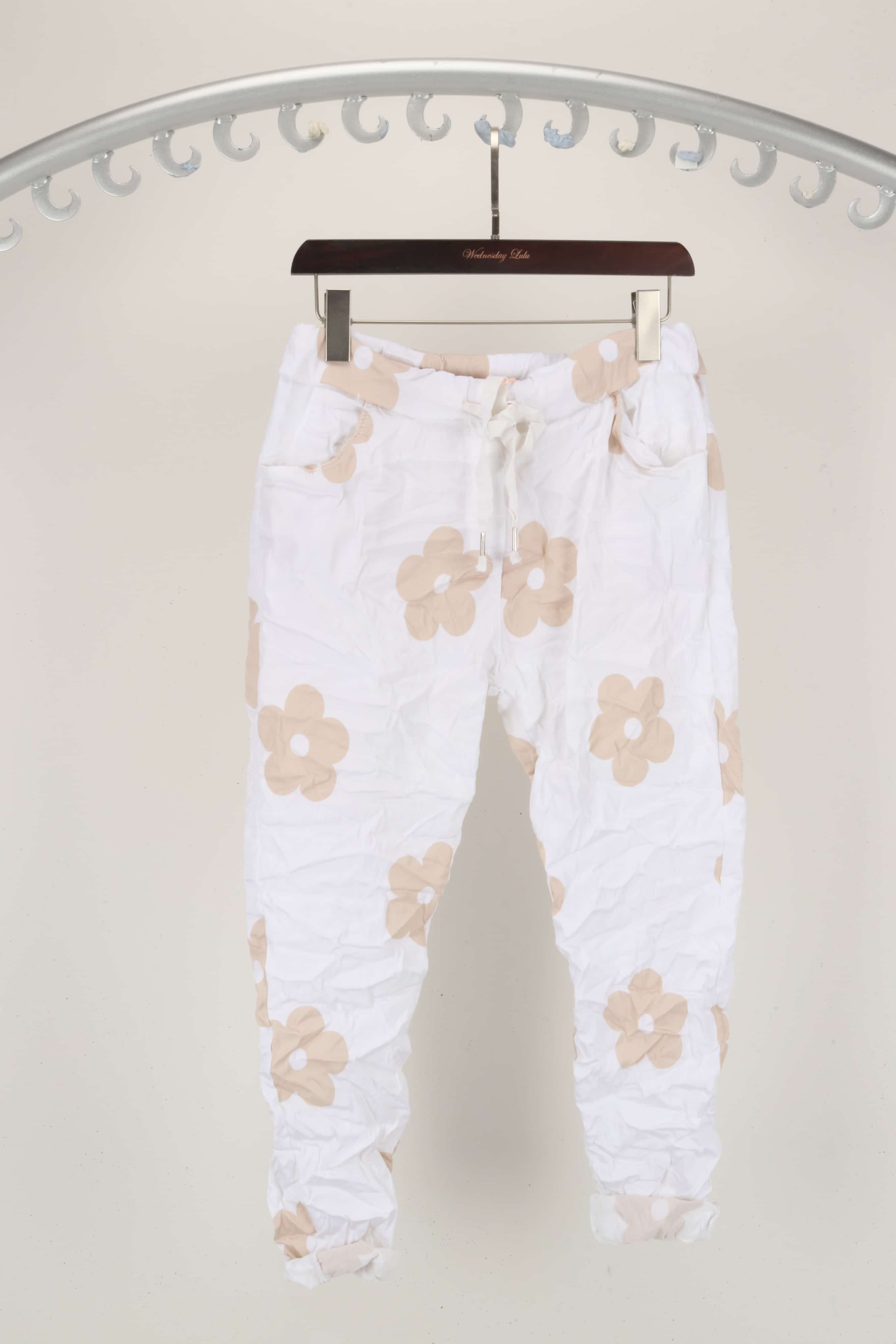 WL Crinkled Daisy Pants