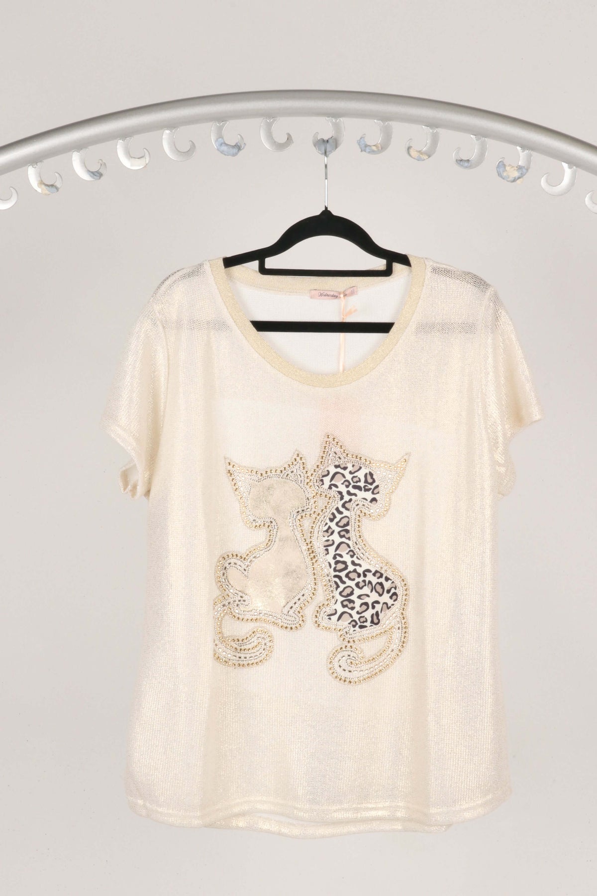 WL Shimmering Cat Knit