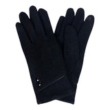 Wool Blend Two Buttons Gloves ATN