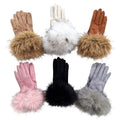 Faux Fur Trim Gloves ATN