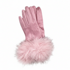 Faux Fur Trim Gloves ATN
