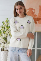 Lilac Posey Jumper Charlotte The Label