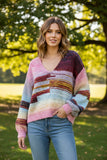 Chrissy V neck Jumper Charlotte The Label