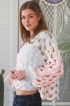 Rainbow Wave Knit