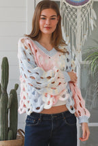 Rainbow Wave Knit