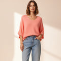 Dalila V knit Wednesday Lulu