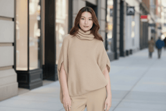 Eliana Rollneck Poncho Wednesday Lulu
