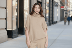 Eliana Rollneck Poncho Wednesday Lulu