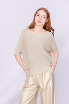 Asha Gold Knit