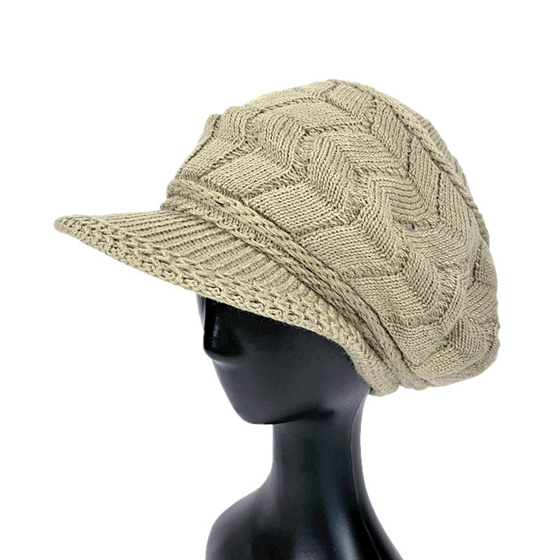 Knit Fleece Cap