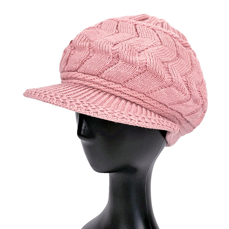 Knit Fleece Cap