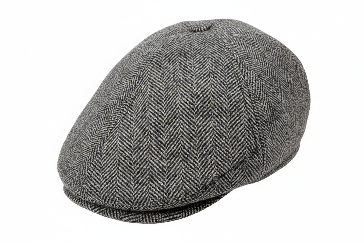 Herringbone Flat Cap ATN