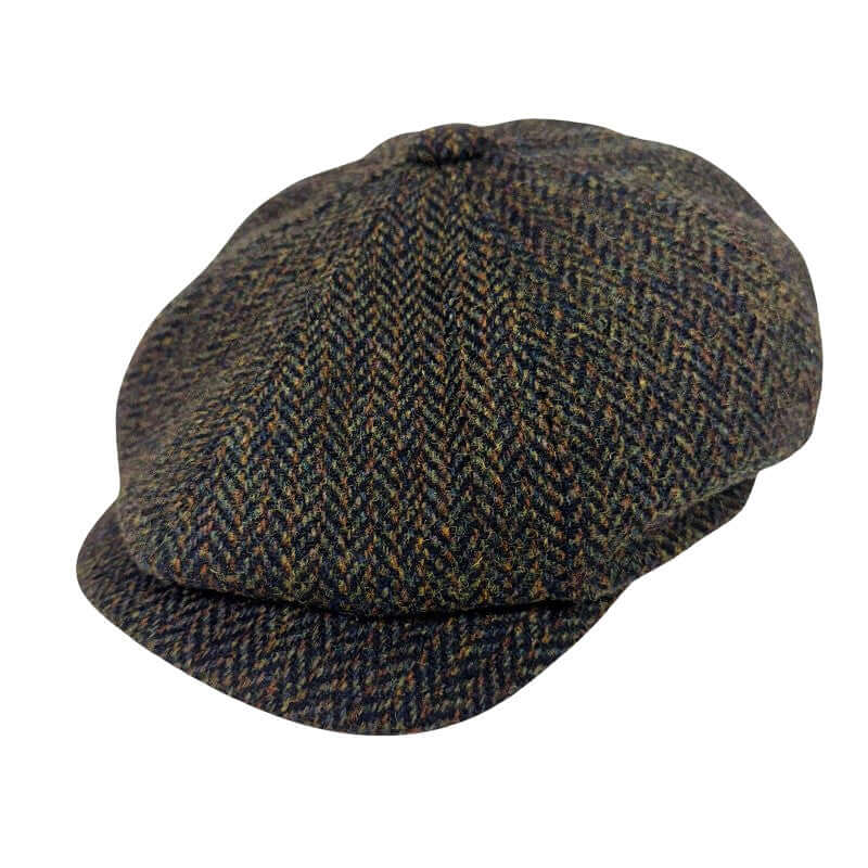 Wool Blend Herringbone Newsboy Cap Gypsyroad Bowral