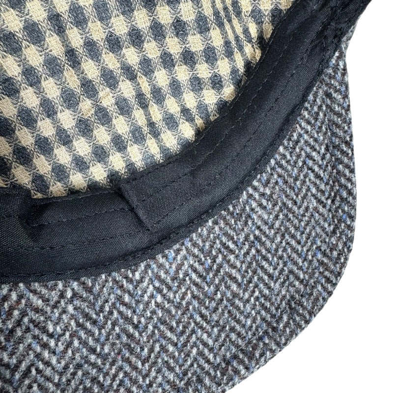 Wool Blend Herringbone Newsboy Cap Gypsyroad Bowral