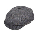 Wool Blend Herringbone Newsboy Cap Gypsyroad Bowral