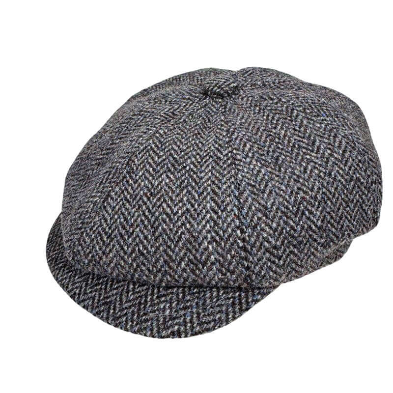 Wool Blend Herringbone Newsboy Cap Gypsyroad Bowral
