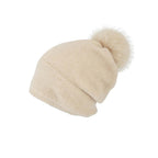 Stylish Slouchy Beanie with Pompom Autn